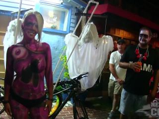 Pre Fantasy Fest Street Party With Body Painting And Flashing - POSTED LIVE FROM KEY WEST, FLORIDA public -1