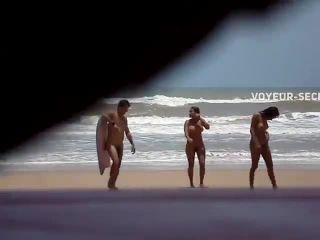 Group of nudists got filmed by a  voyeur-5