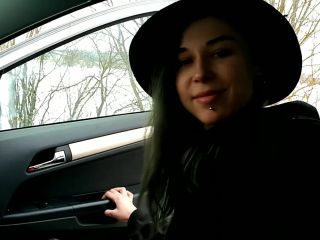 Laruna Mave025 Public Blowjob while Driving ¦ Random Hot Girl on the Road Roleplay Laruna Mave 1080p-9