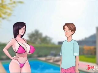 [GetFreeDays.com] SexNote - Foot job by the poolside - KimmyToons Sex games Porn Video June 2023-0