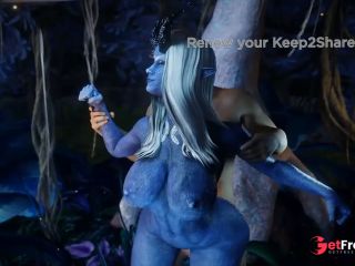 [GetFreeDays.com] The draenei girl wandered into a magical place so the knight could stretch her on his huge cock. 3D Adult Video July 2023-1