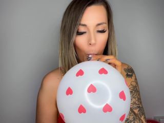 Megan_pkr - Looning over Heart Balloons - NO POPPING - Fetish-3