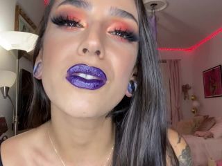 adult xxx video 22 femdom empire hd misswhip – Mouth Fetish-Purple Lipgloss, domination on femdom porn-3