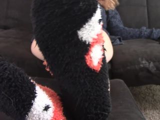 Fuzzy Socks Ignore and Tease Femdom-6