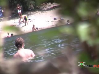 VOYEUR-Brasilian Nude Beach Couple 2-6