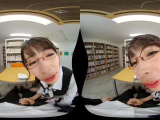 DOVR-028 【VR】 Librarian Is A Slut, I Was Crazy Without Speaking Out Kyoko Maki(JAV Full Movie)-8