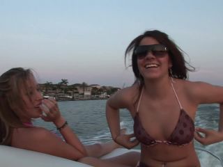 Naked Sunset Boat Ride Around Tampa Bay with Jenny Pooh Forced Squirt at the End Teen!-1