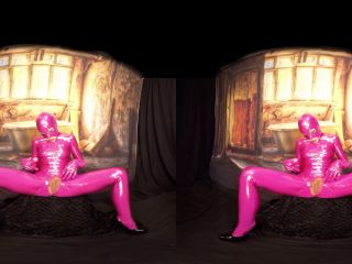 Bravo Models Cosplay 3D VR Videos  356 Rebecca Black  Pink Spandex Cost-4