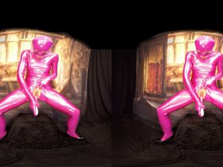 Bravo Models Cosplay 3D VR Videos  356 Rebecca Black  Pink Spandex Cost-6