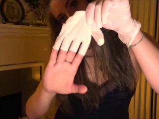 adult video 10 femdom worship Zabrina – Hands to Myself in Latex Gloves, zabrina on amateur porn-7