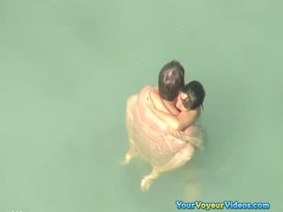 Nudist sex in the  water-7