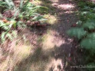 xxx clip 11 ebony femdom pegging Clubstiletto - Tiny Dick Humiliated In The Woods, clubstiletto on femdom porn-0