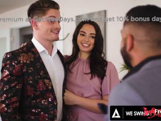 [GetFreeDays.com] WE SWING BOTH WAYS - Bisexual Threesome At The Office With Sophia Burns New BF And Her Coworker Adult Leak July 2023-1