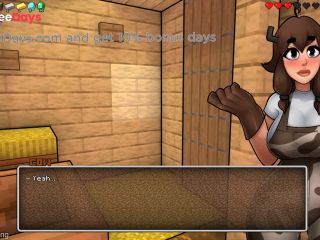 [GetFreeDays.com] Steve Fucks Minecraft Cow Girl - HornyCraft Gameplay And Sex Scenes Sex Clip May 2023-1