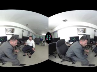 Getting A Raise At Work – Seth Gamble and Nicolette Shea VR  Voyeur-3