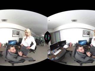 Getting A Raise At Work – Seth Gamble and Nicolette Shea VR  Voyeur-8