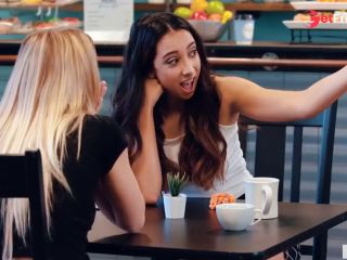 [GetFreeDays.com] GIRLSWAY Bubble Butt Teen Lesbians Caught In Public Cafe - Khloe Kapri And Kiarra Kai Sex Film December 2022-4