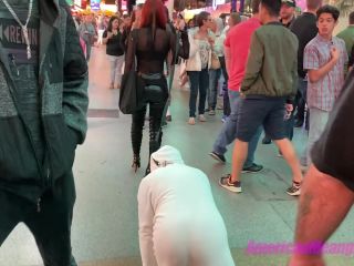 free adult video 45 fur fetish porn The Mean Girls - Goddess Platinum, couple on public-0