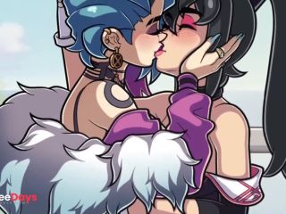 [GetFreeDays.com] Lesbian Kissing and Strapon Hentai Cartoon Sex Clip February 2023-1