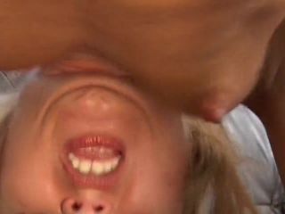 Blond Whore Takes Two Dicks At One Time-2