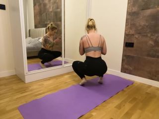 Natalie WayneStepsister Needed Help During Yoga But Got Fucked Instead-0