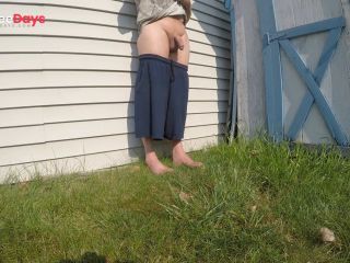 [GetFreeDays.com] Smoking outdoors shorts down at abandoned house Adult Leak January 2023-8