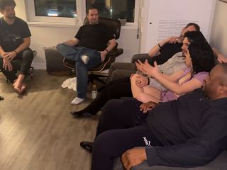 Her First Anal Gangbang!  11 Guys Fuck Vanessa Cliff In The Ass-0