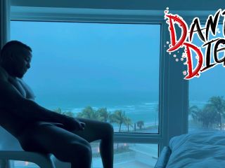 Dante Diggz - Morning BBC Alone Time During A Hurrricane On South Beach 1080P - Solo masturbation-0