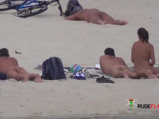 Voyeur at nude beach in spring time  2-3