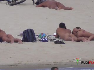 Voyeur at nude beach in spring time  2-6