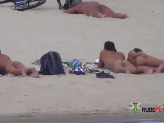 Voyeur at nude beach in spring time  2-7