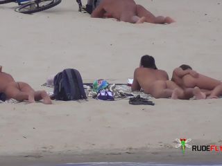 Voyeur at nude beach in spring time  2-8