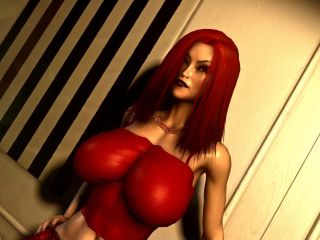 online xxx video 1 pornohub dildo blowjob Red Tease Vol. 2, breasts on threesome-1