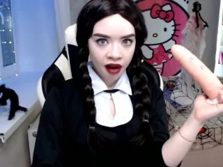 Mia Melon – Wednesday Addams Love Ur Cock, blowjob 2019 new on blowjob -6