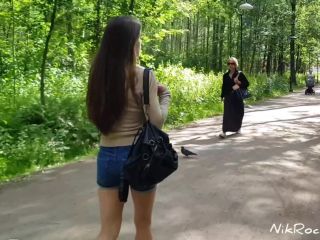 Anal Fucking In The Park With Beautiful Babe Evelina Darling 1080p-0