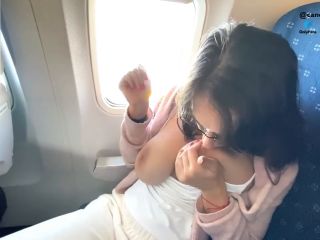 Sexy Stewardess Cummed Hard On The Plane Toilet 10000M Alt When She Flew On Vacation With Her Lover 720p-2