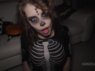 Eden Ivy - Happy Halloween from Eden Ivy with balls deep 5on1 DP SZ2768 - Bbc-2