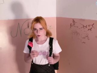 Schoolgirl Deep Sucking And Fucking Instead Of Lessons 1080p-0