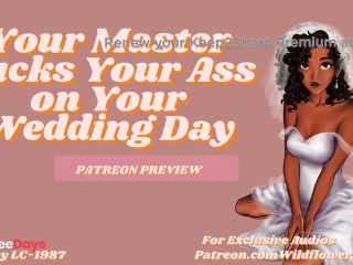 [GetFreeDays.com] Master Fucks Your Ass on Your Wedding Day Preview  Audio Erotic Roleplay for Men Porn Stream April 2023-6