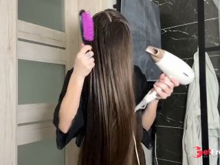 [GetFreeDays.com] I dry my long HAIR Diana Whales - part 2 Sex Film February 2023-5