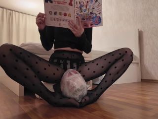 Ava Krass - Im sitting on his face everything is the way I love it I m reading a magazine -  (FullHD 2024) New Porn-4