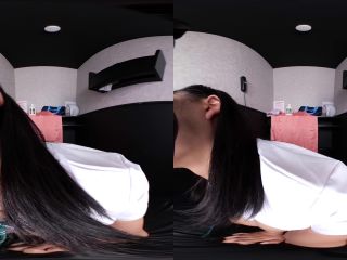 Ruka Inaba - Beautiful Girl in a Schoolgirl Uniform at a Masturbation Club in Tokyo - (Virtual Reality)-1