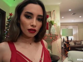 Cumming On Christmas smalltits Aria Lee-0