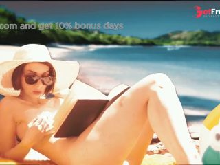 [GetFreeDays.com] Nude beach role play sex. POV BJ and cowgirl ride Sex Video February 2023-1