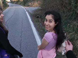 Having Fun With Two Stranger Teens That Come Back From School  Public Sex 720p-0