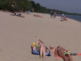 Public jerking on nude  beach-7