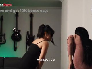 [GetFreeDays.com] Romantic sexy lesbian girls dancing bachata and scissoring Sex Video June 2023-1