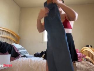 [GetFreeDays.com] Watch me do laundry in a tiny skirt with g-string OnlyFans and Slushy  ErikaKaySensuality Sex Clip November 2022-2