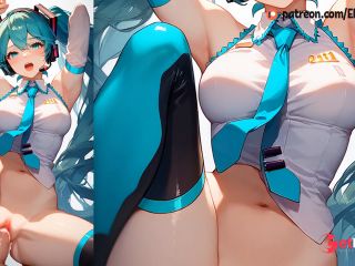 [GetFreeDays.com] Hatsune Miku shows her body and gives blowjob to fans Sex Video February 2023-5