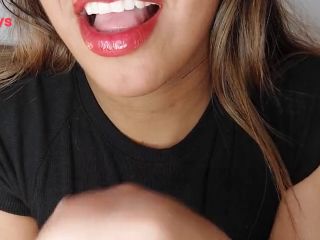[GetFreeDays.com] Handjob Close Up - Sensual Red Lips Sex Film March 2023-2